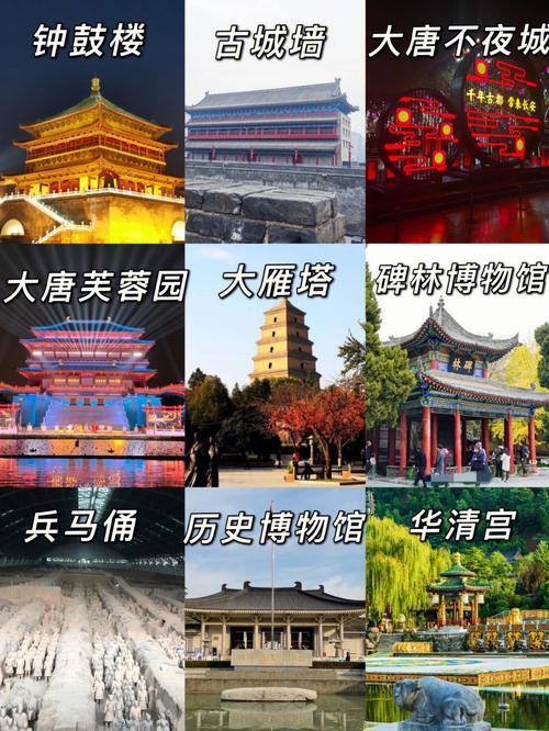 西安游玩,西安十大旅游景点推荐西安旅游景点排行榜